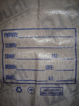 Saco de Ráfia 30 Kg em Cândido Mota